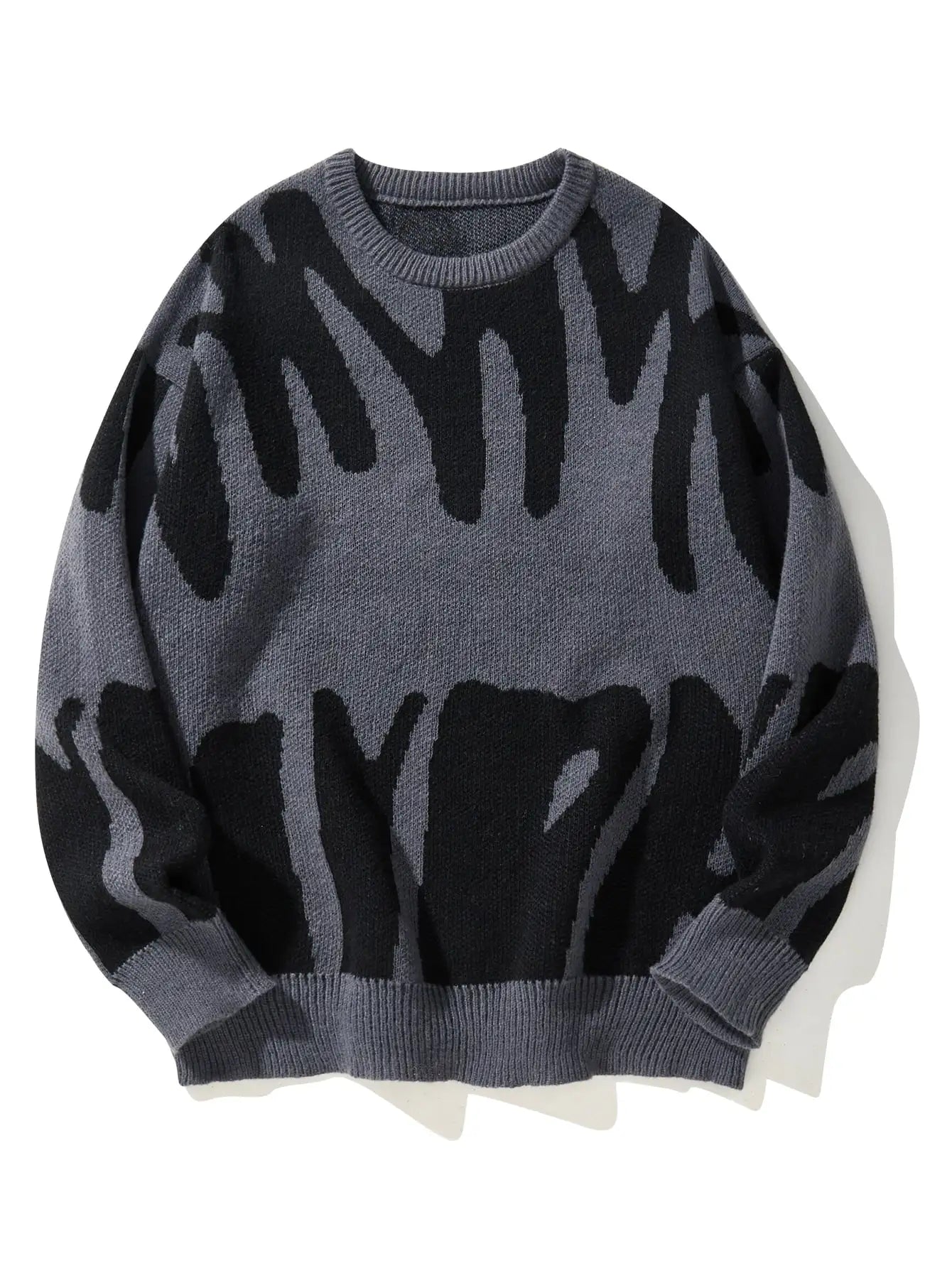 Knitted Men's Pullover graphic