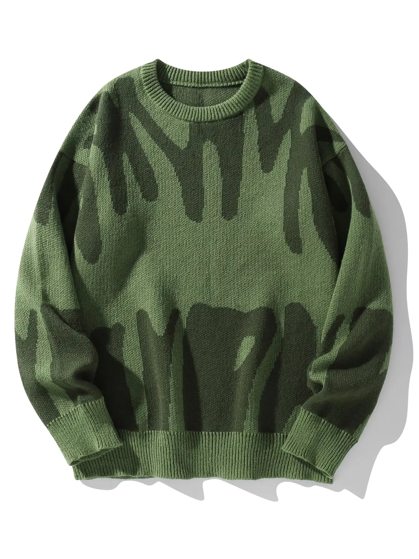 Knitted Men's Pullover graphic