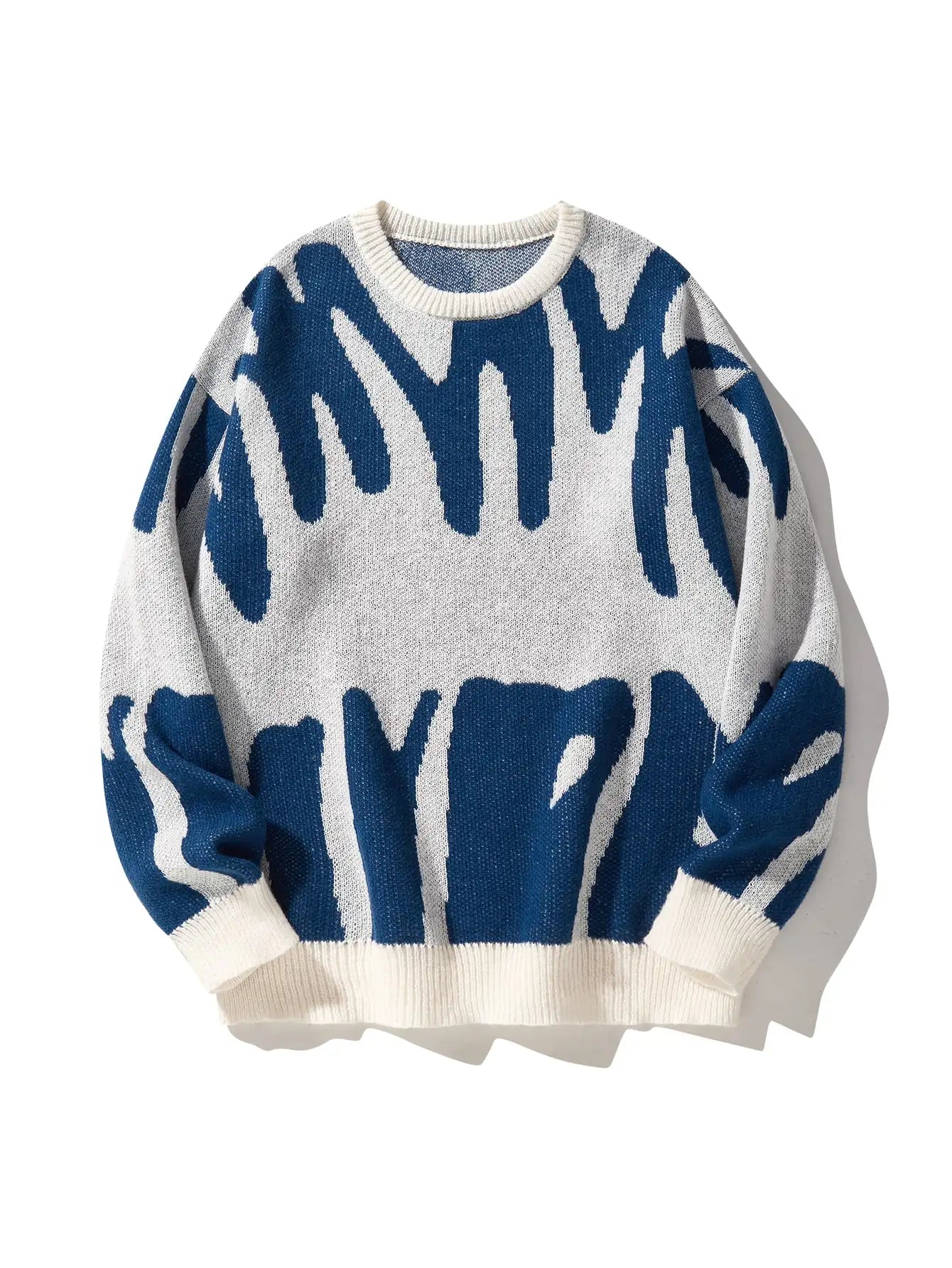 Knitted Men's Pullover graphic